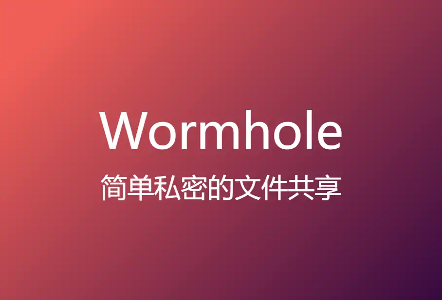 文件分享网站Wormhole
